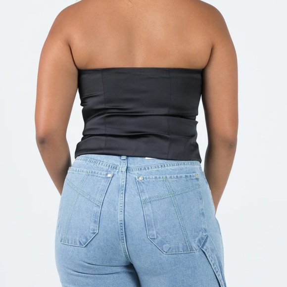 Princess Polly bateson black corset NWT - Picture 2 of 2